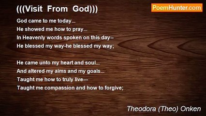 Theodora (Theo) Onken - (((Visit  From  God)))