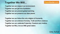 Gita Ashok - Together We Will...