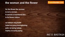 RIC S. BASTASA - the woman and the flower
