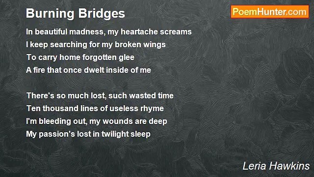 Leria Hawkins - Burning Bridges
