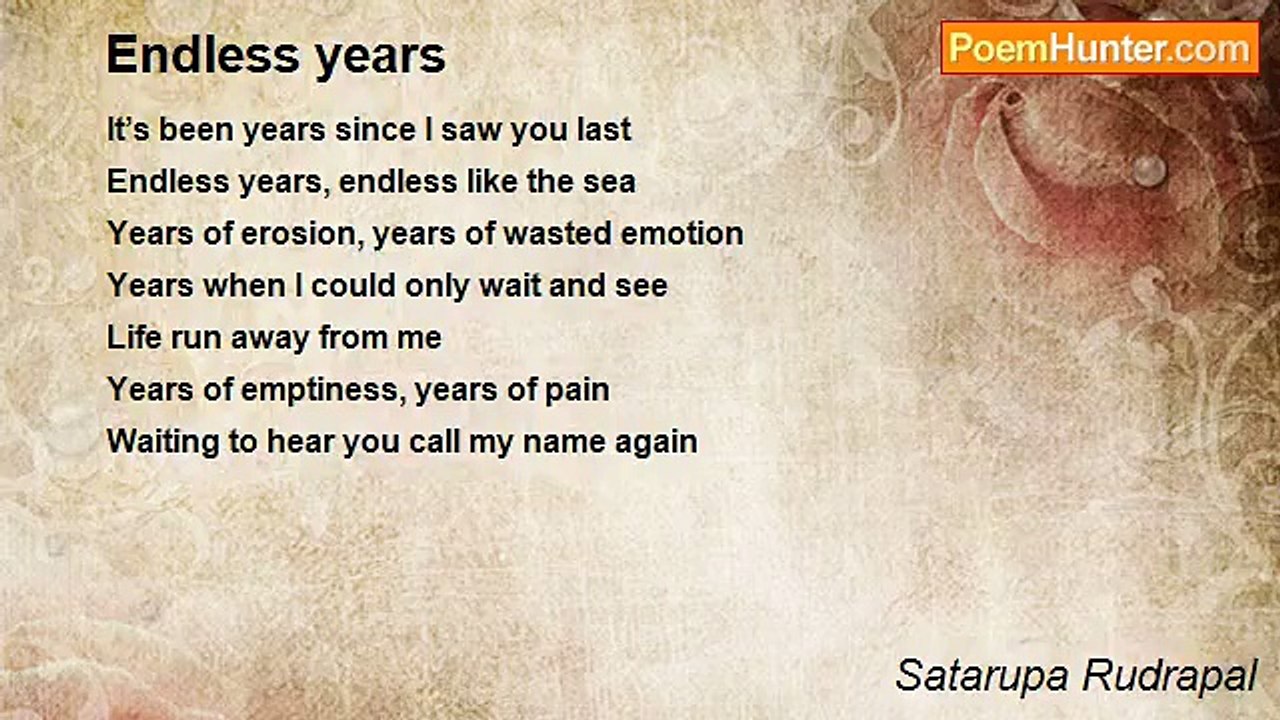 Satarupa Rudrapal - Endless years