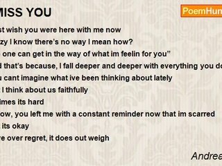 Andrea Rivera - 	I MISS YOU