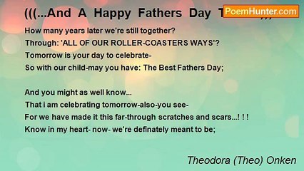 Theodora (Theo) Onken - (((...And  A  Happy  Fathers  Day  To You)))