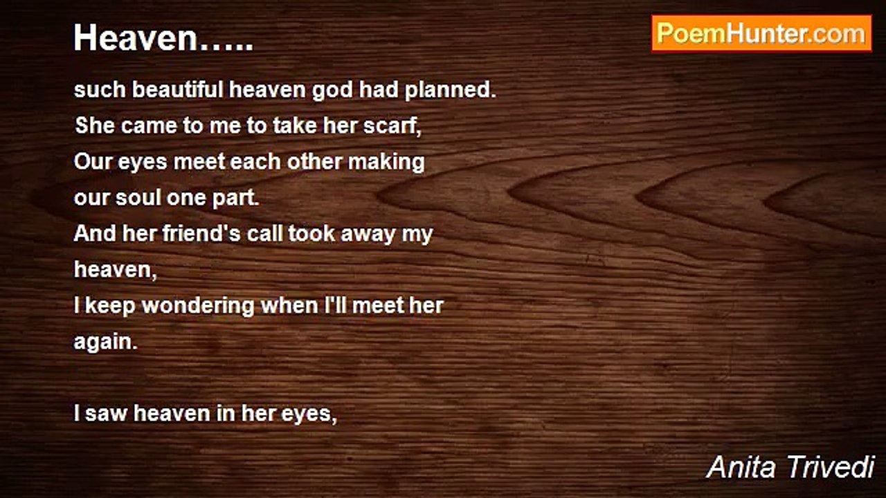Anita Trivedi - Heaven…..