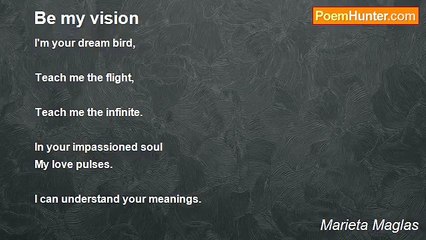 Marieta Maglas - Be my vision