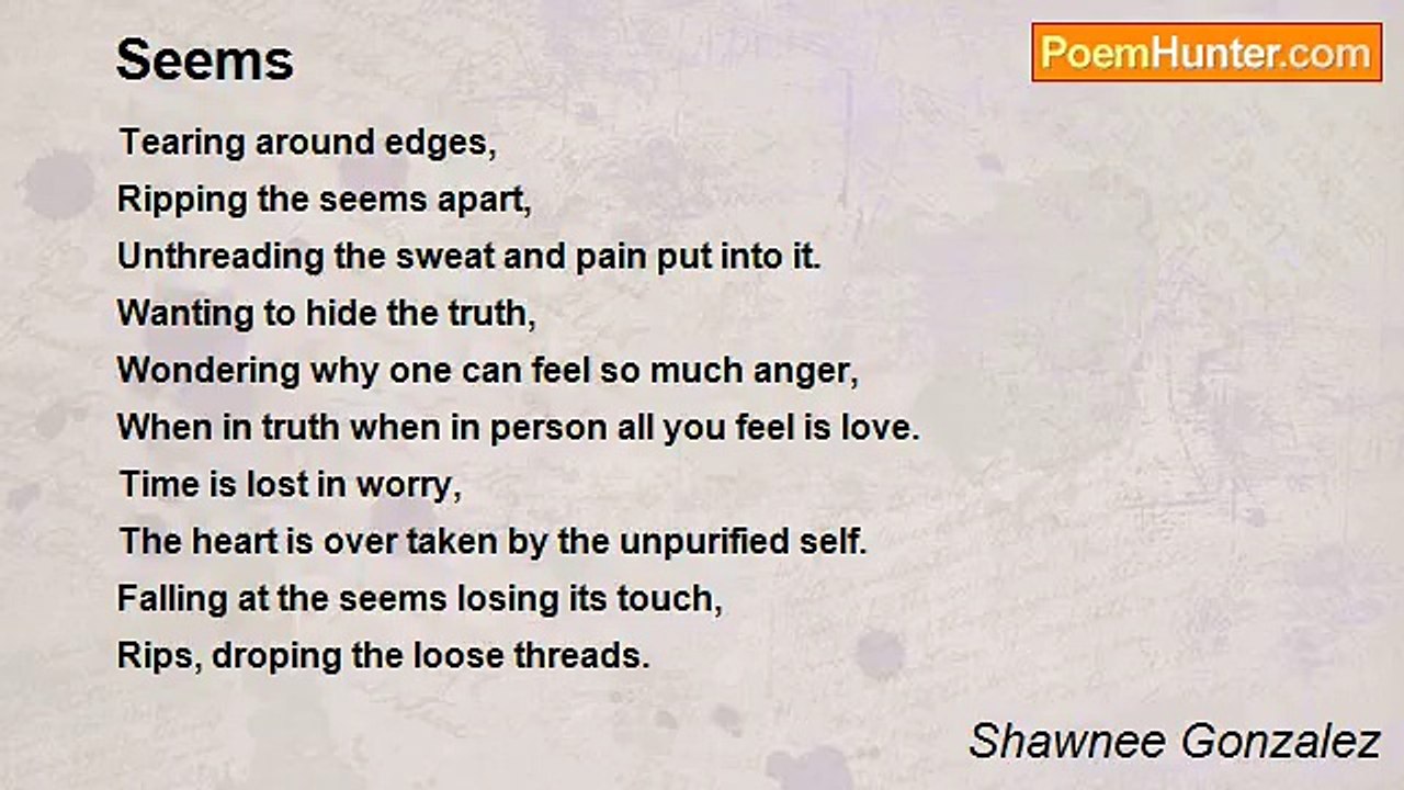 Shawnee Gonzalez - Seems
