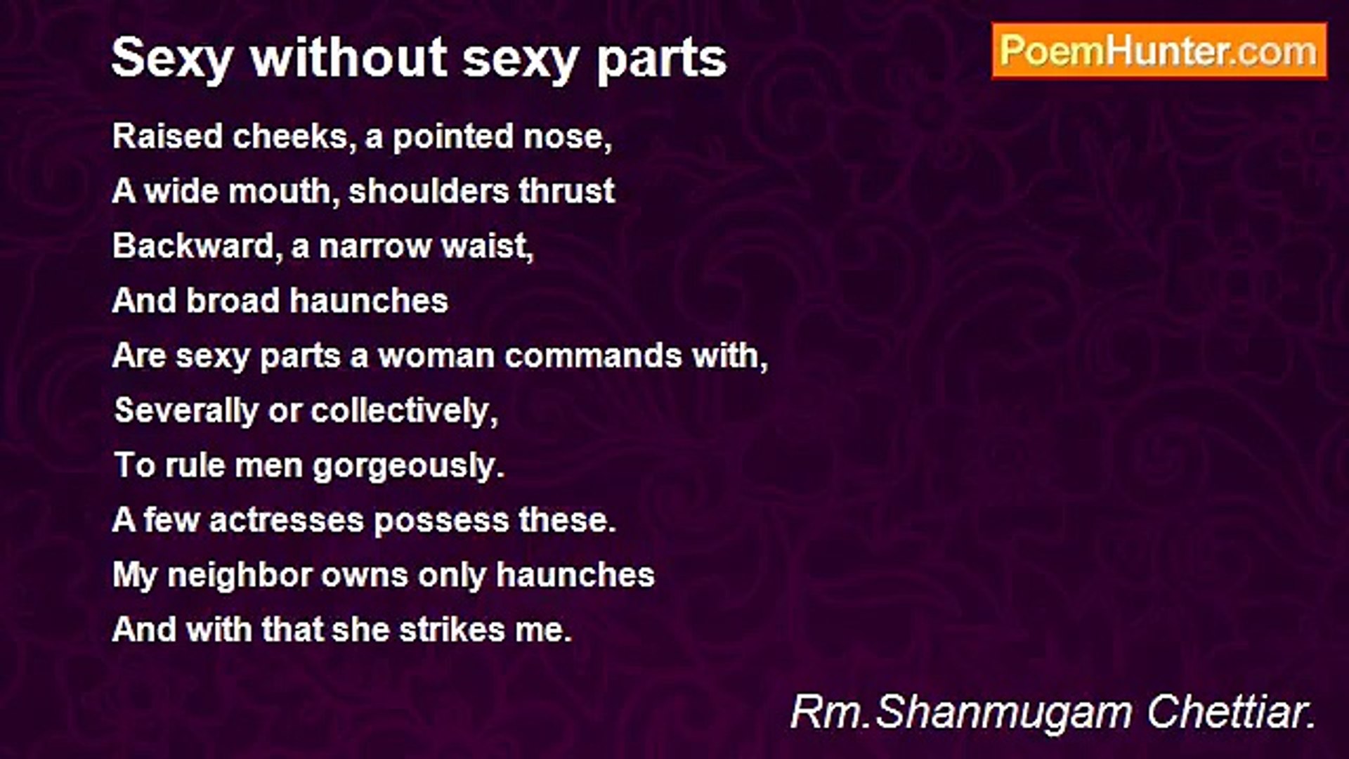 ⁣Rm.Shanmugam Chettiar. - Sexy without sexy parts