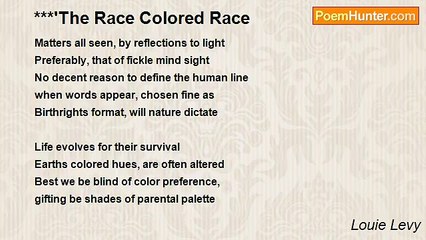 Louie Levy - ***'The Race Colored Race