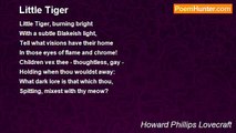 Howard Phillips Lovecraft - Little Tiger