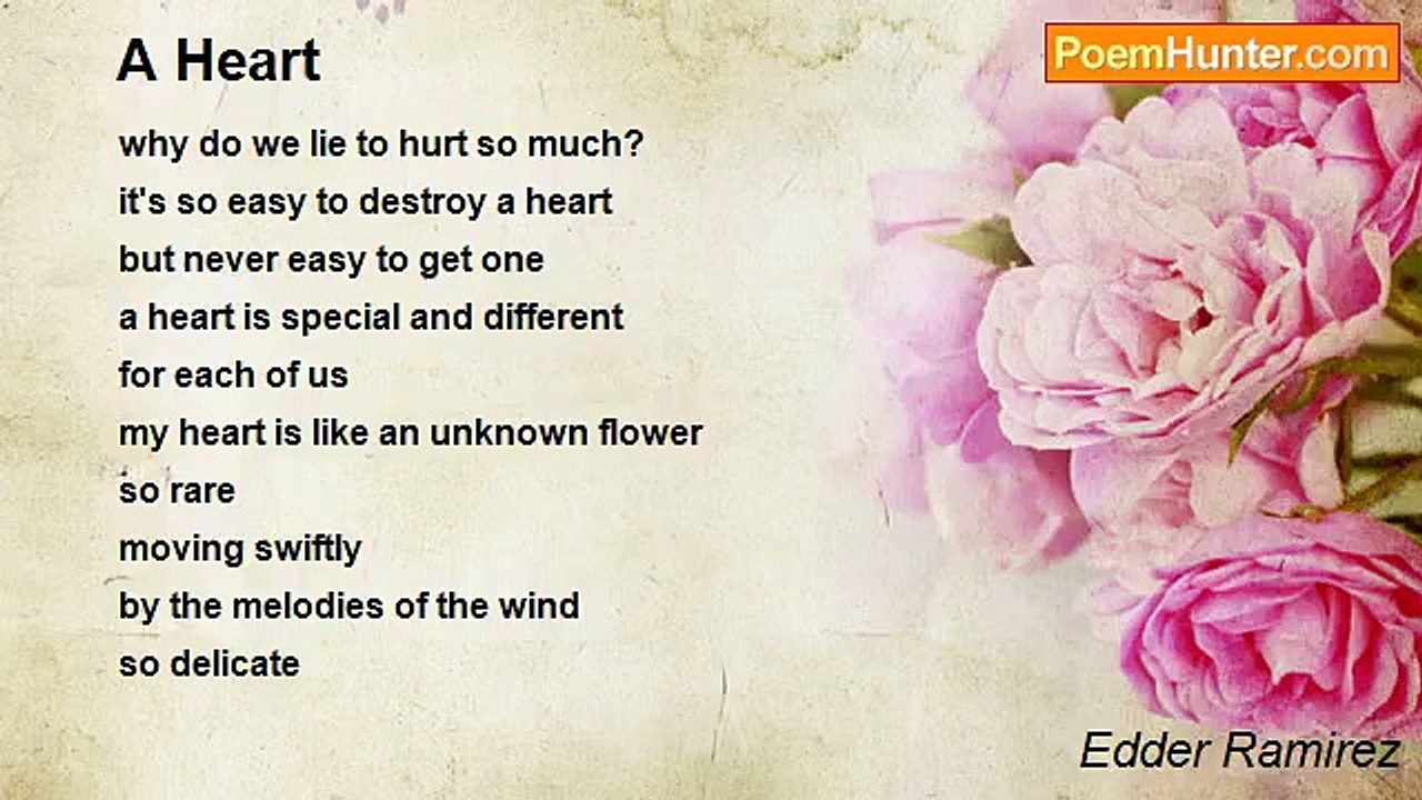 Edder Ramirez - A Heart