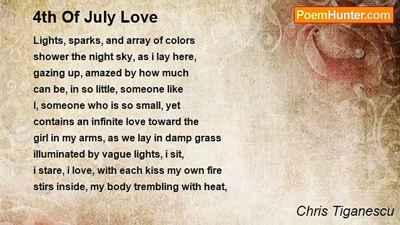 Chris Tiganescu - 4th Of July Love