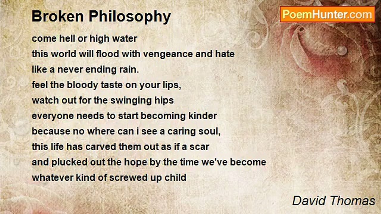 David Thomas - Broken Philosophy