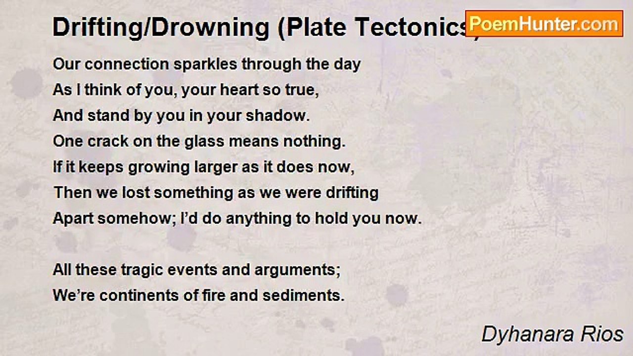 Dyhanara Rios - Drifting/Drowning (Plate Tectonics)
