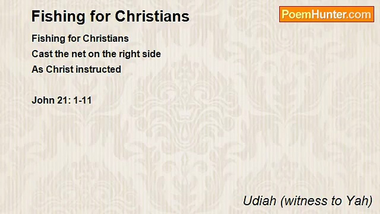 Udiah (witness to Yah) - Fishing for Christians