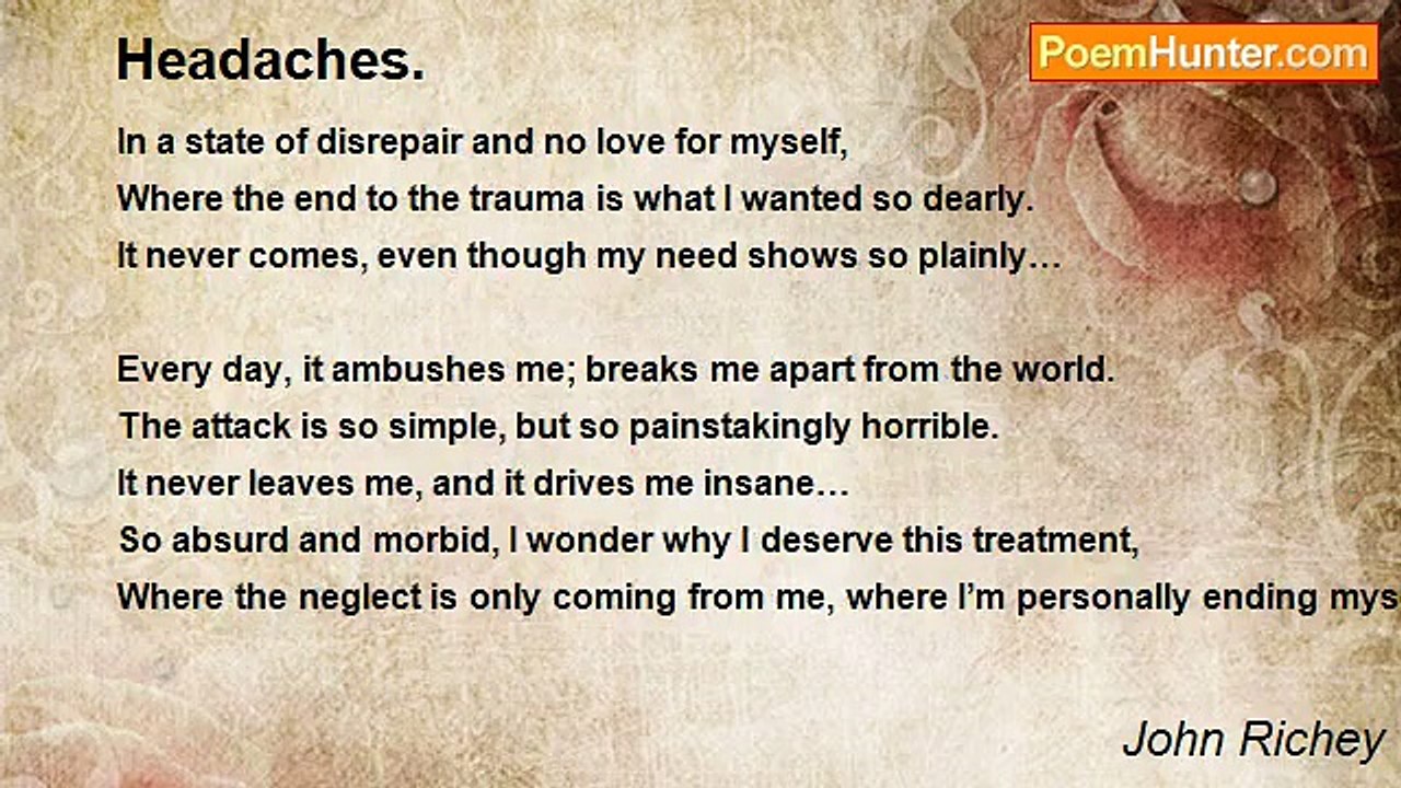 John Richey - Headaches.
