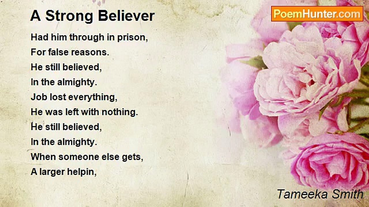 Tameeka Smith - A Strong Believer