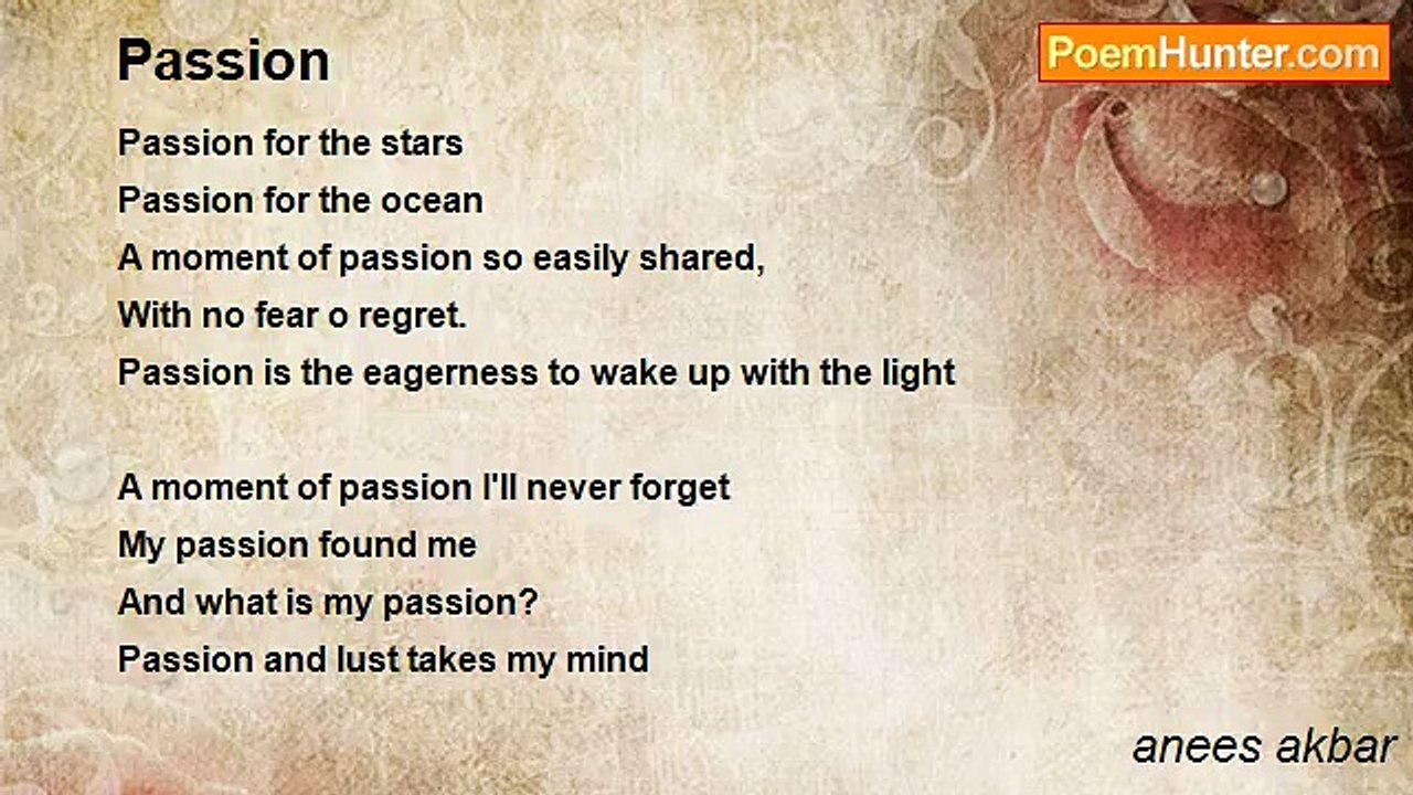 anees akbar - Passion