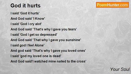 Your Soul - God it hurts