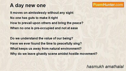 hasmukh amathalal - A day new one