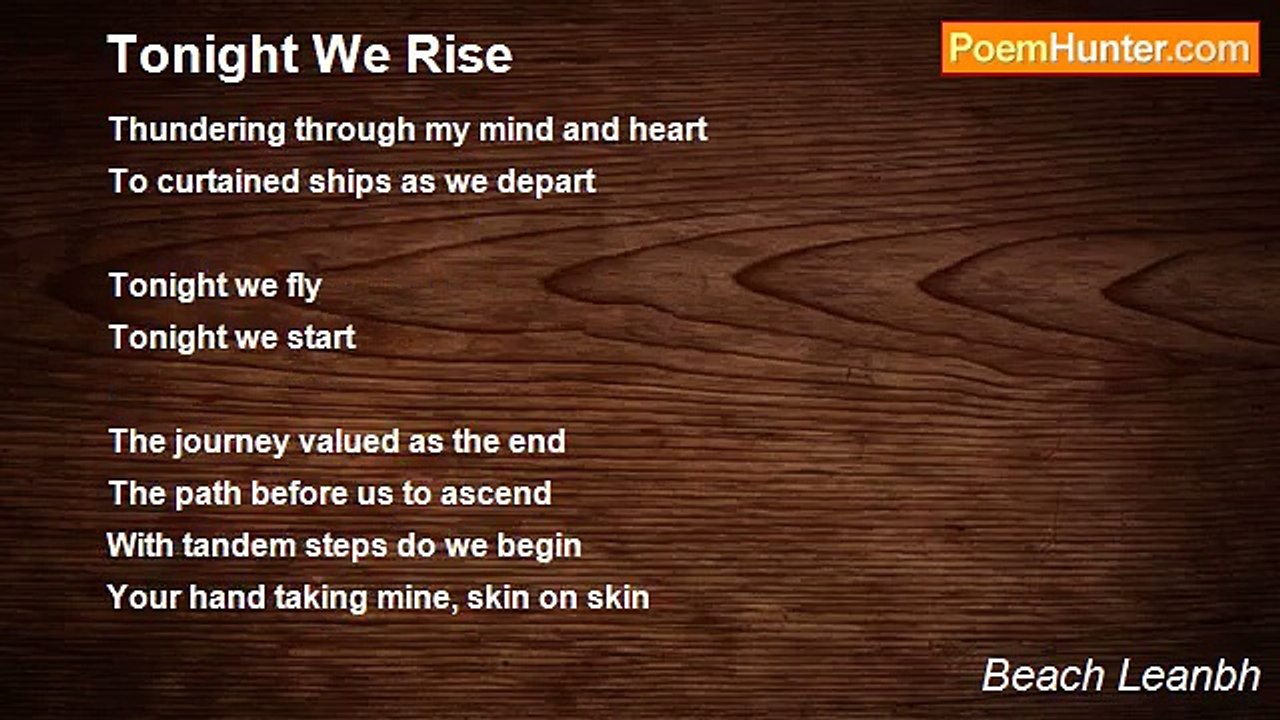 Beach Leanbh - Tonight We Rise
