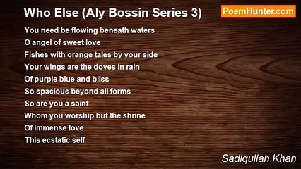 Sadiqullah Khan - Who Else (Aly Bossin Series 3)
