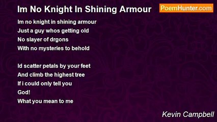 Kevin Campbell - Im No Knight In Shining Armour