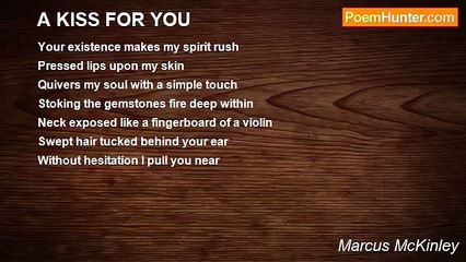 Marcus McKinley - A KISS FOR YOU