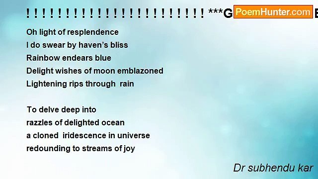 Dr subhendu kar - ! ! ! ! ! ! ! ! ! ! ! ! ! ! ! ! ! ! ! ! ! ! ! ***GREEN IN ITS ECSTASY***! ! ! ! ! ! ! ! ! ! ! ! ! ! ! ! ! ! ! ! ! !