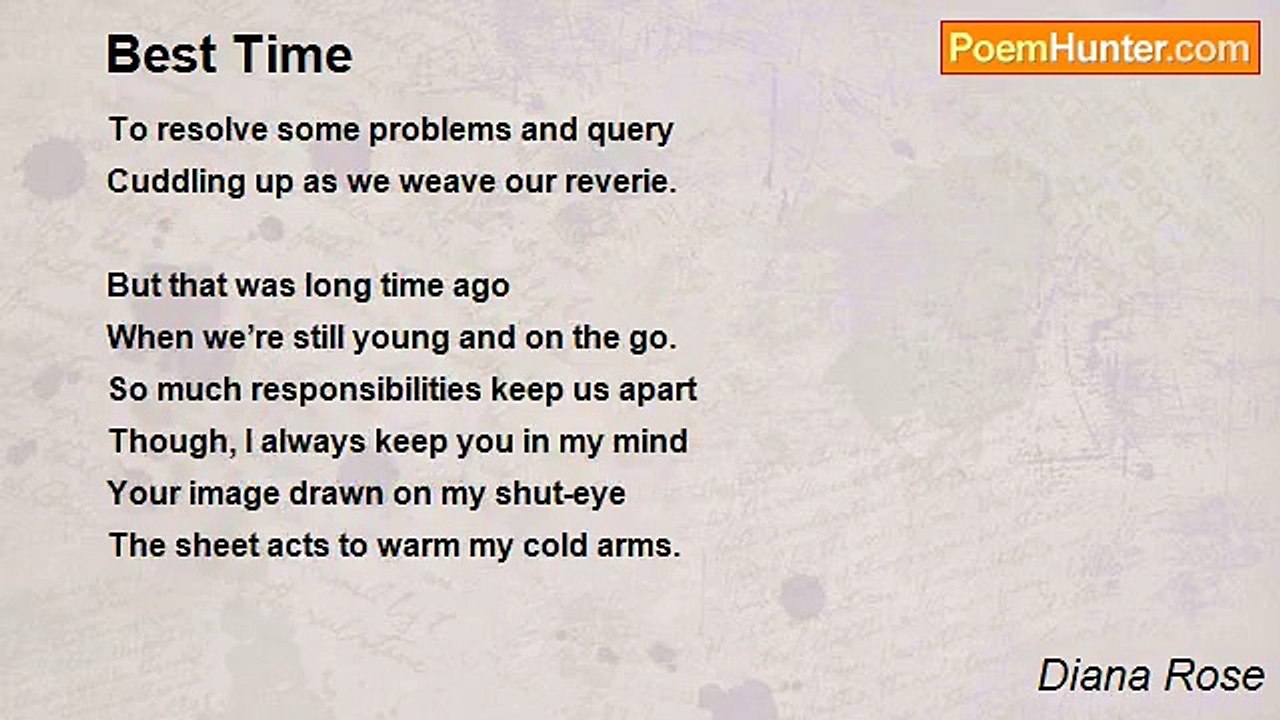 Diana Rose - Best Time