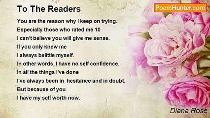 Diana Rose - To The Readers