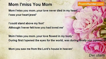 Dwi utami - Mom I'miss You Mom
