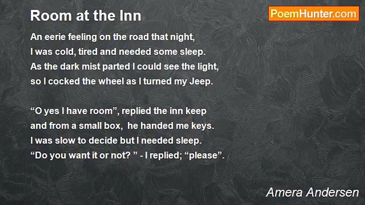 Amera Andersen - Room at the Inn