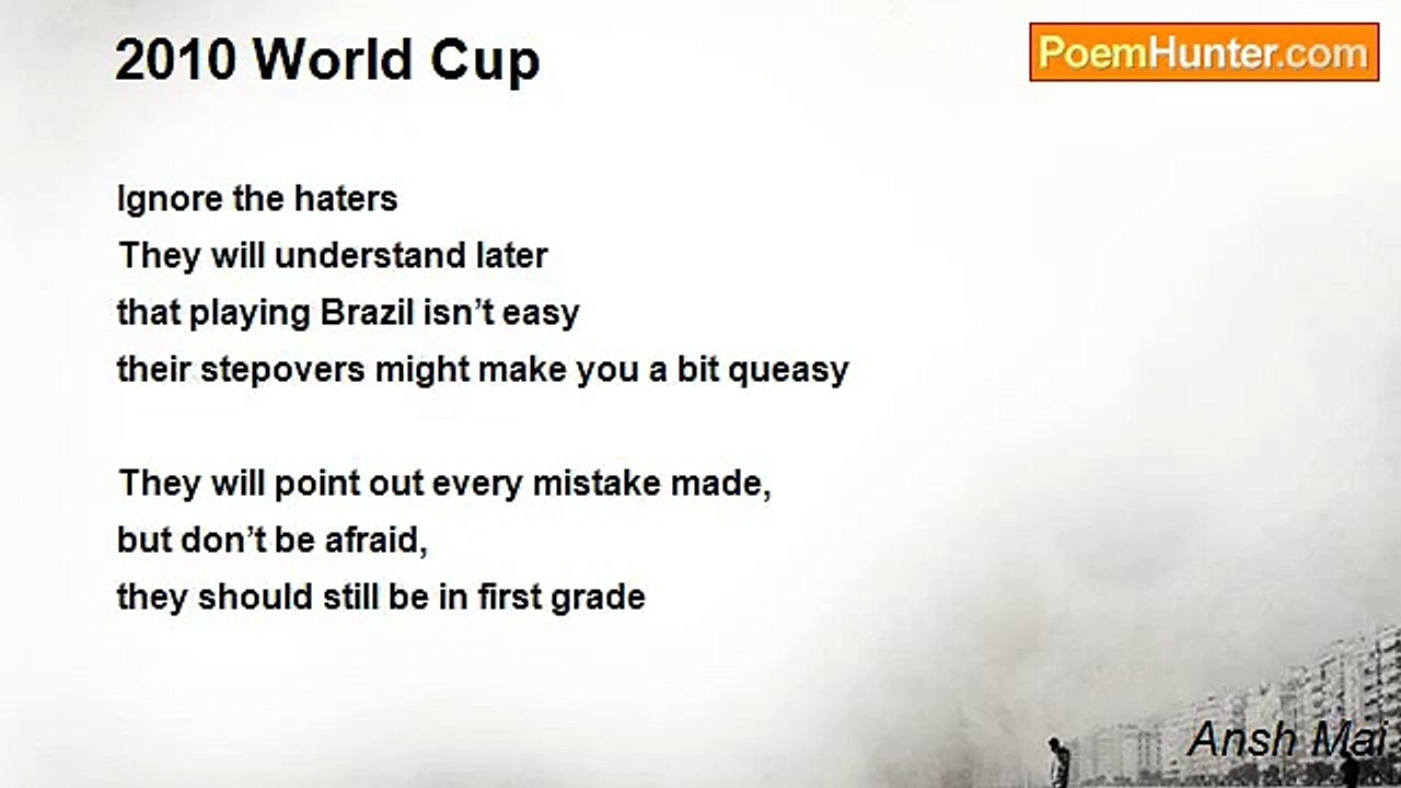 Ansh Mai - 2010 World Cup