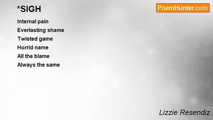 Lizzie Resendiz - *SIGH