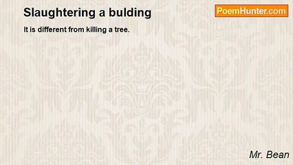 Mr. Bean - Slaughtering a bulding