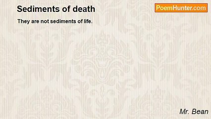 Mr. Bean - Sediments of death