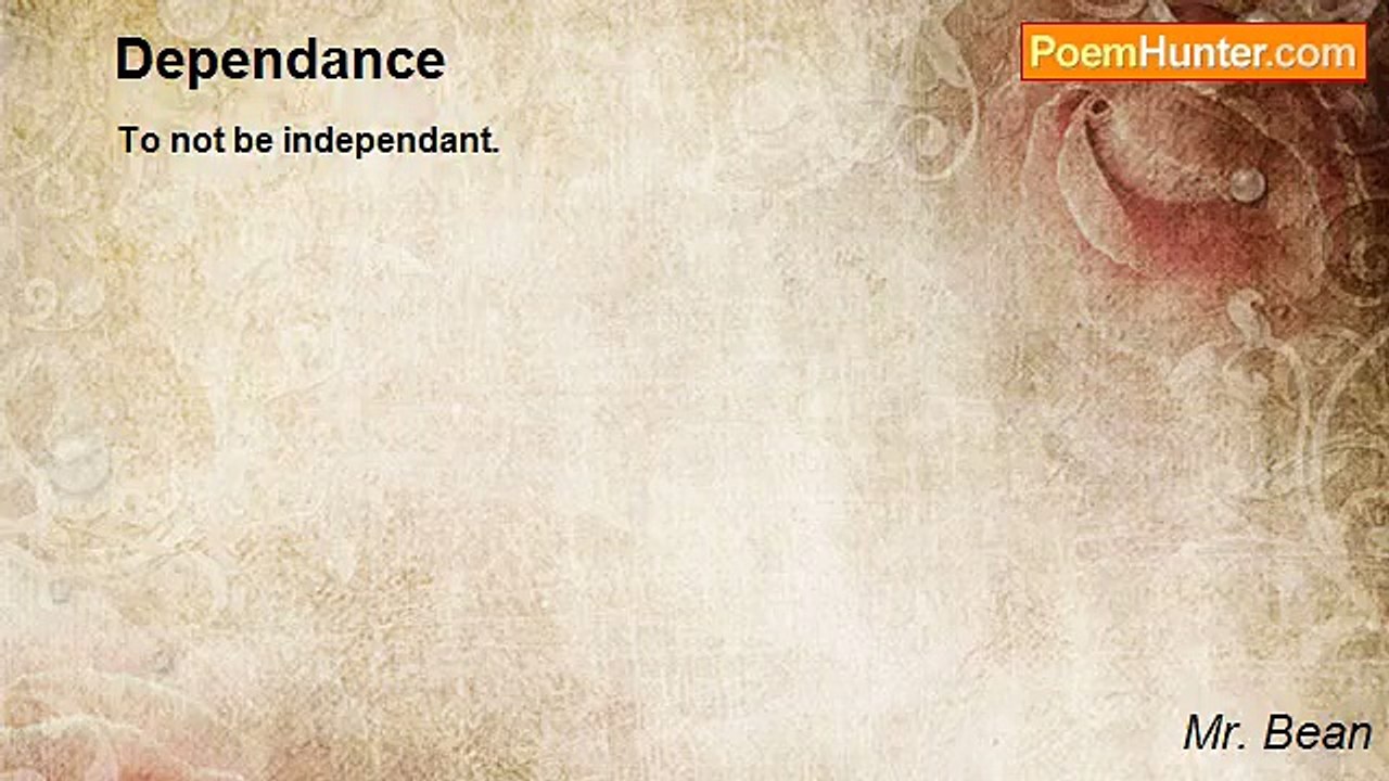 Mr. Bean - Dependance