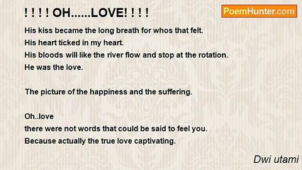 Dwi utami - ! ! ! ! OH......LOVE! ! ! !
