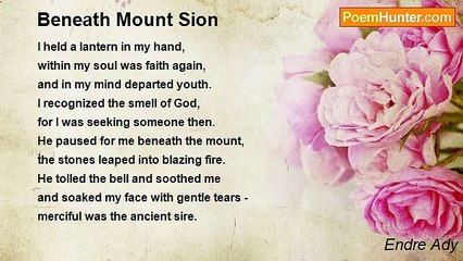 Endre Ady - Beneath Mount Sion
