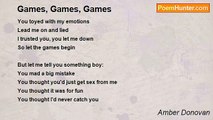Amber Donovan - Games, Games, Games