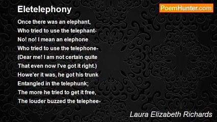 Laura Elizabeth Richards - Eletelephony