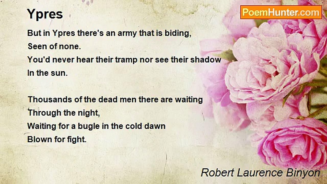 Robert Laurence Binyon - Ypres