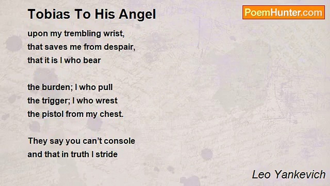 Leo Yankevich - Tobias To His Angel