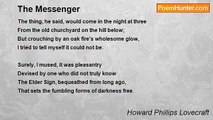 Howard Phillips Lovecraft - The Messenger