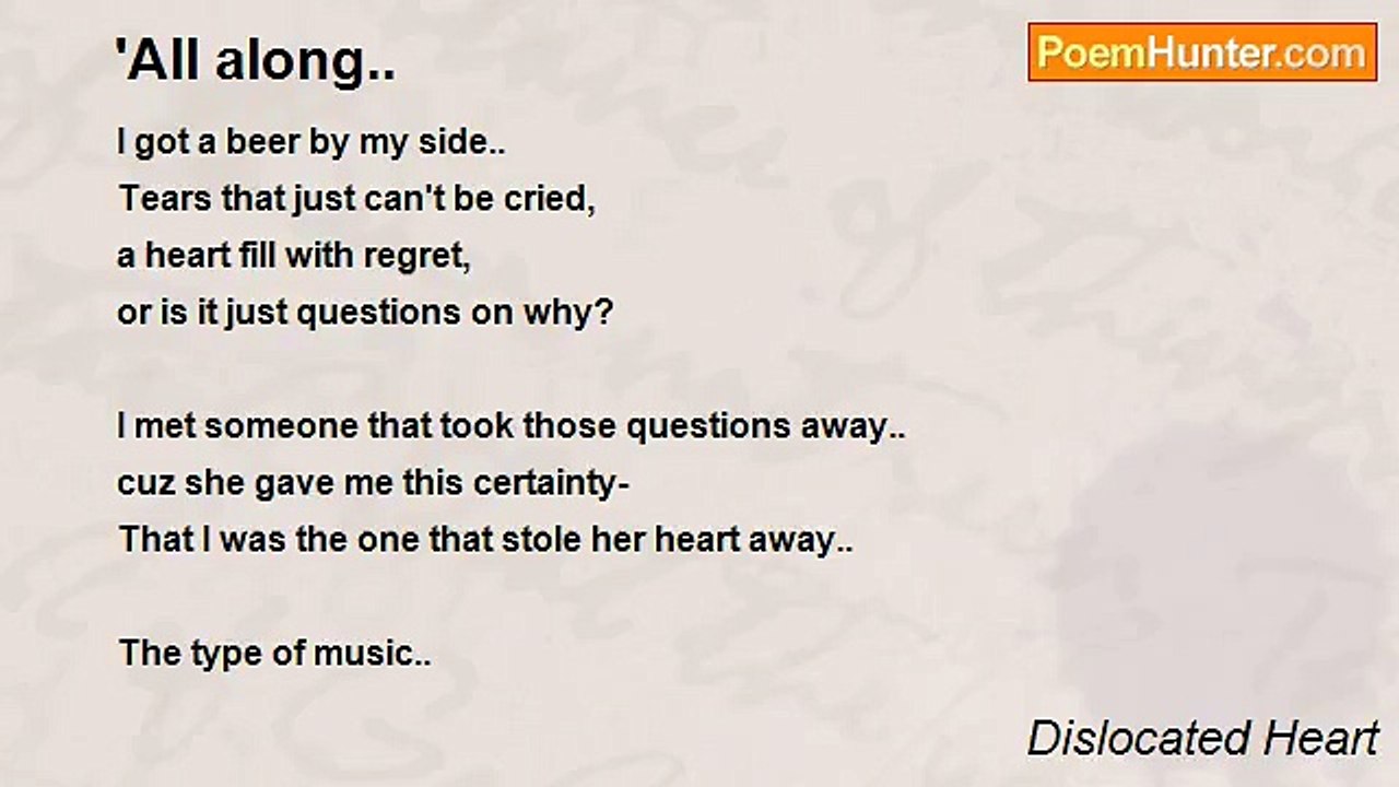 Dislocated Heart - 'All along..