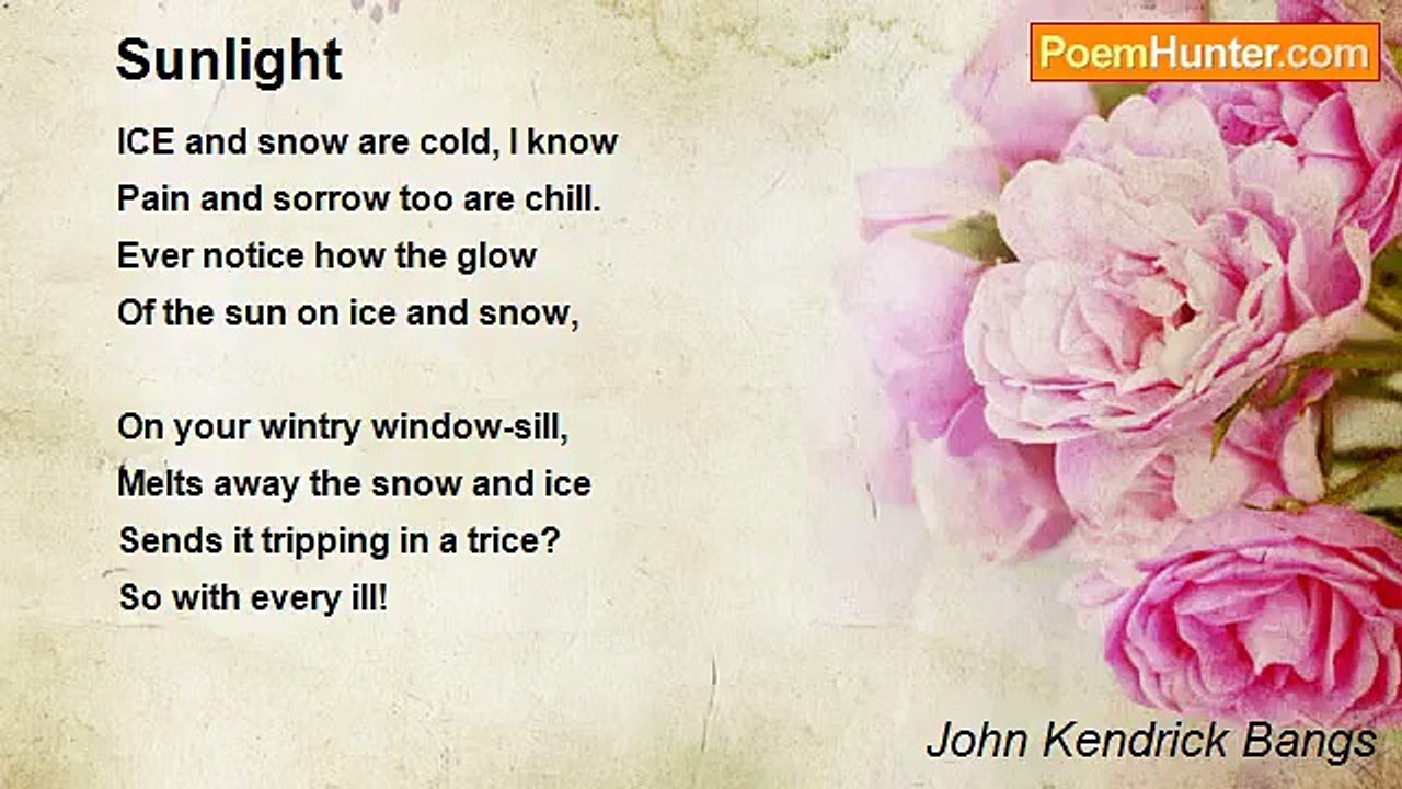 John Kendrick Bangs - Sunlight
