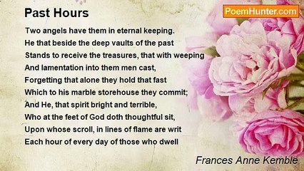 Frances Anne Kemble - Past Hours