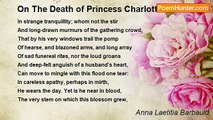 Anna Laetitia Barbauld - On The Death of Princess Charlotte