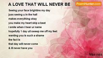Naa naa - A LOVE THAT WILL NEVER BE