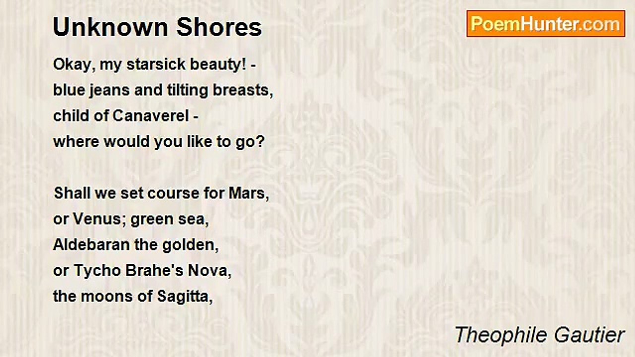 Theophile Gautier - Unknown Shores